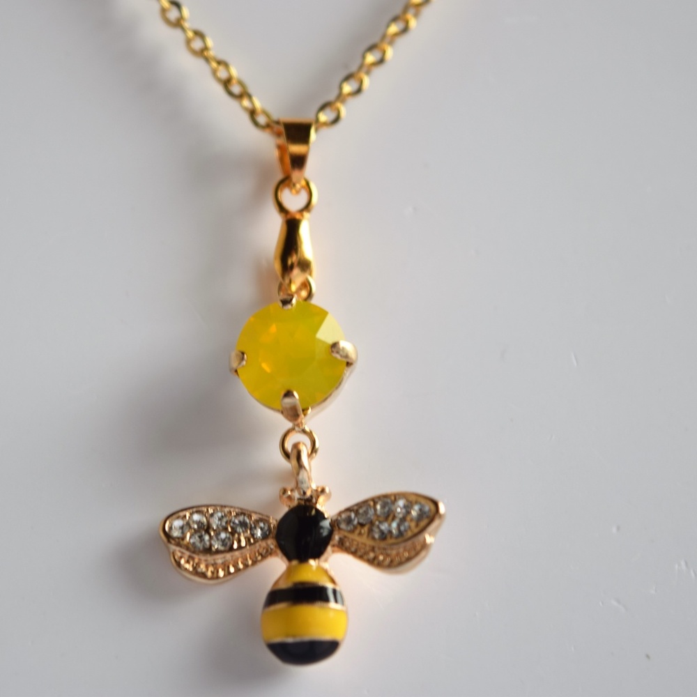 Bees Jewelry Set, Spring Accessories - Picture 6 of 8